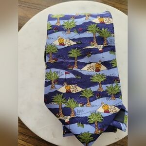 NWT pivot rules golf Print tie